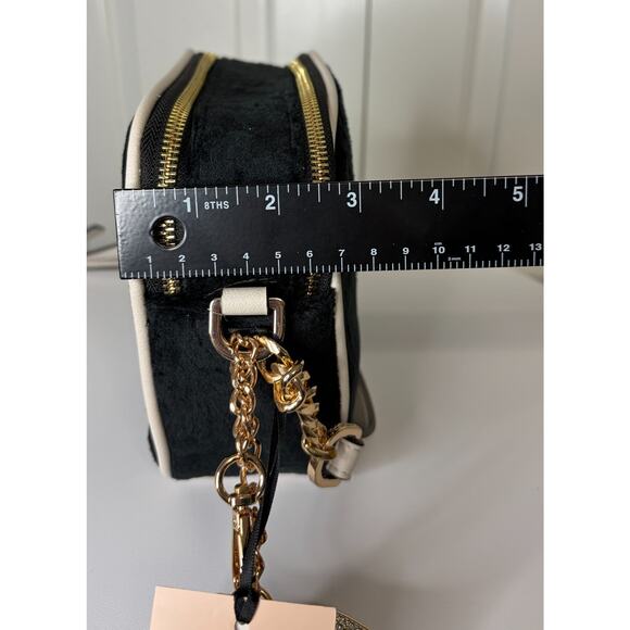 Scottie Dogs Camera Xbody Juicy Couture Crossbody Purse Black and White - NWT - Picture 8 of 16